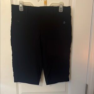 Women's Black Bermuda Shorts